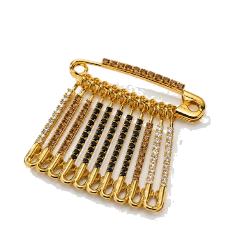 Neutral Coloured Hijab 12 Safety pins
